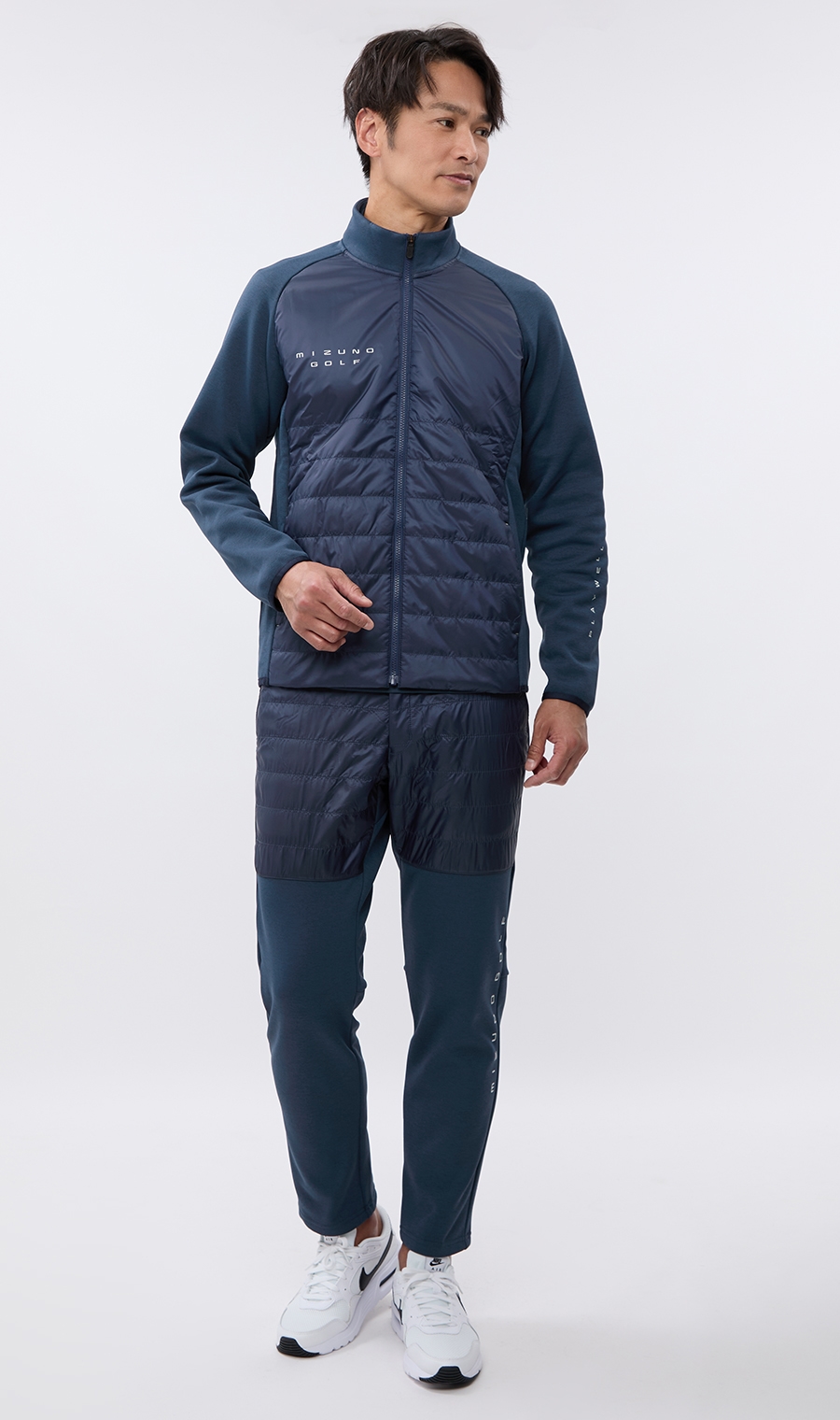 ハイブリッドパンツ【MIZUNO GOLF】【セットアップ着用可】【裾上げ