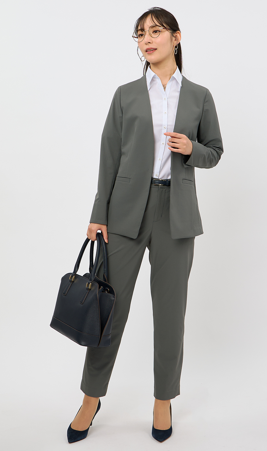 ゼロプレッシャースーツ【Vカラージャケット】【セットアップ着用可