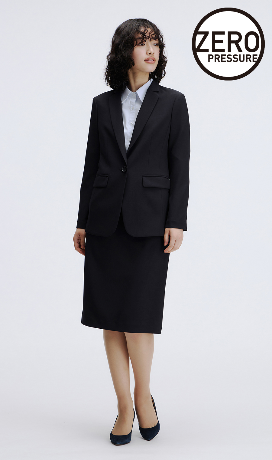 ゼロプレッシャースーツ【タイトスカート】【セットアップ着用可