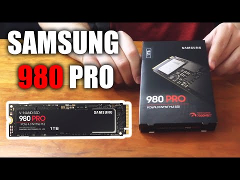 Samsung 980 Pro SSD 1TB M.2 NVMe Interface PCIe Gen 4x4 Internal