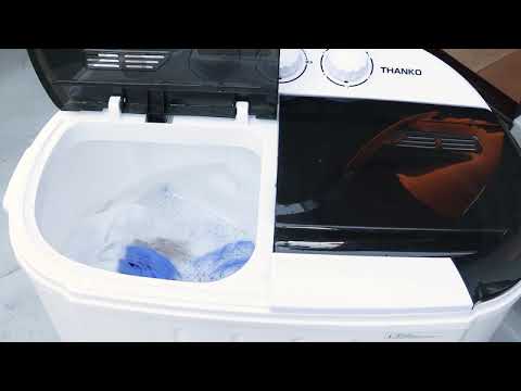 小型二槽式洗濯機「別洗いしま専科」3 STTWAMN3 [洗濯3.6kg /上開き