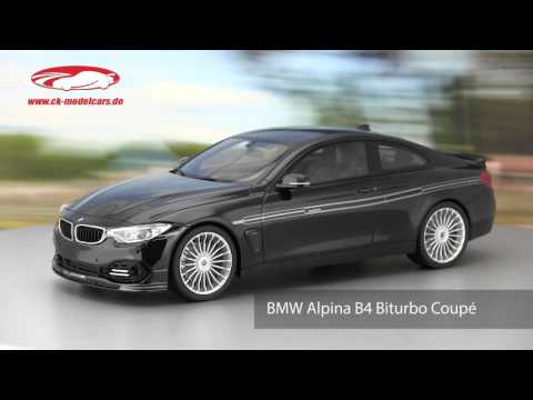 GT-SPIRIT 1:18 BMW Alpina B4 Biturbo Coupe black ZM051 model car