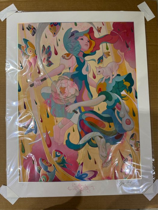 James Jean Skippers signed numbers 親簽限量版畫BTS 指名合作藝術家