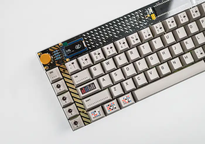 Lele76 Y2K x MV Synth 热插拔客制化机械键盘- zFrontier 装备前线