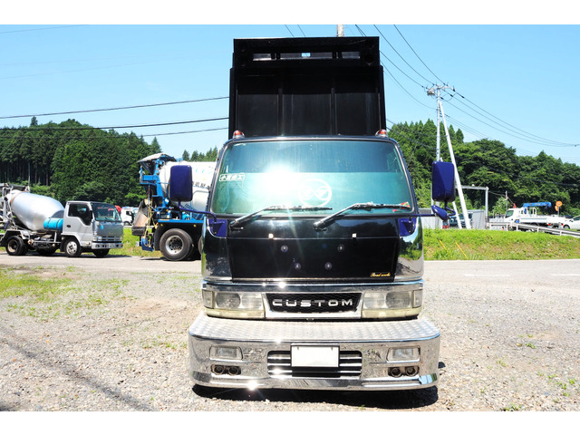 三菱ふそう キャンター ダンプ デコトラ マニワリ 造りボディ ダンプ