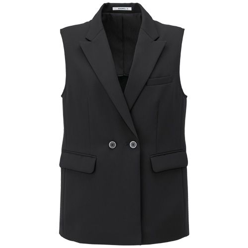 Bonmax AO5201 [通年]ロングベスト[2wayストレッチ/無地/エコ