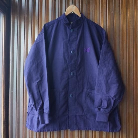 NEEDLES( ニードルズ）|S.C. Army Shirt - Back Sateen-NAVY - BEVERLY