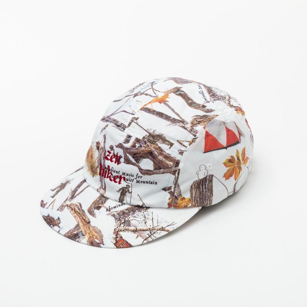 ZEN HIKER WHITE CAMO CAP designed by Jerry UKAI - TACOMA FUJI