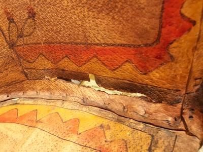 エキパルチェア 豚革椅子 民藝 インテリア-メキシコ雑貨とメキシコの