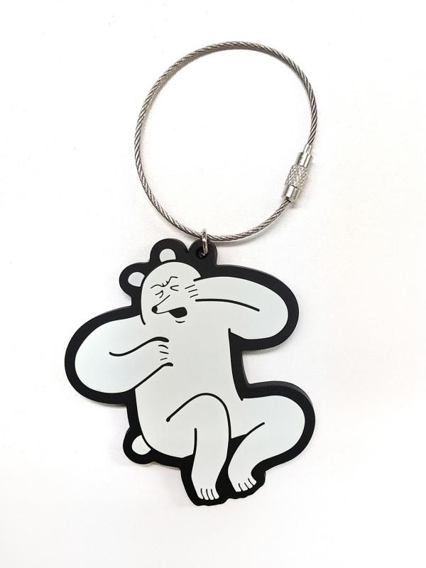 yukke ラバーキーホルダー KATAHABAクマ - FEWMANY ONLINE SHOP
