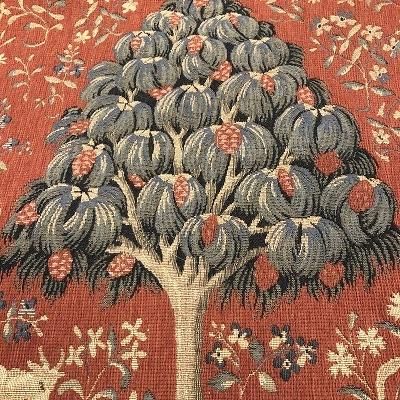 貴婦人と一角獣 ゴブラン織りのタペストリー-アンティークマーケット吹上