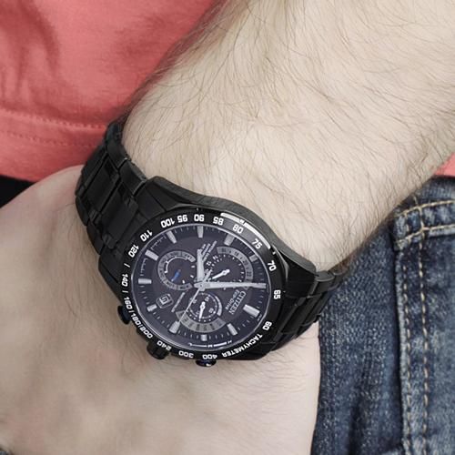 シチズン 逆輸入 エコドライブ パーペチュアルカレンダー AT4007-54E