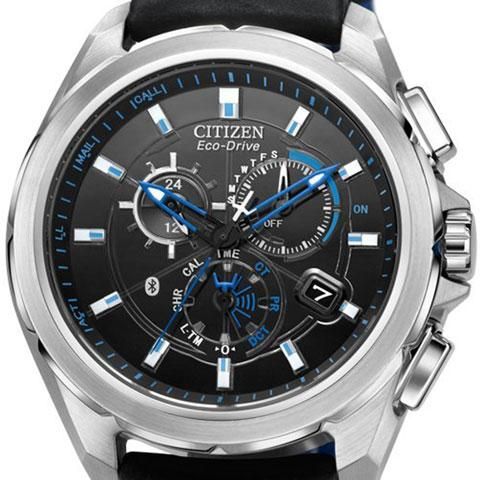 シチズン 逆輸入モデル エコドライブ AT7030-05E ブルー×ブラック