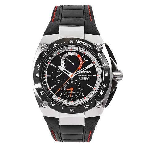 セイコー 逆輸入 スポーチュラ クロノグラフ パーペチュアルカレンダー