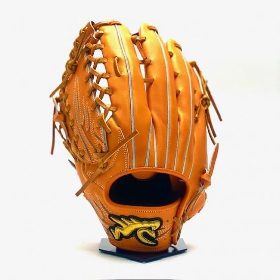 硬式用 RYU 外野手用左投げ RYU-701HORANGE - ますかスポーツ