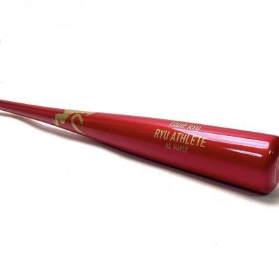 GLOVE STUDIO RYU×MASUKAsports軟式木製バットREDmetallic - ますか