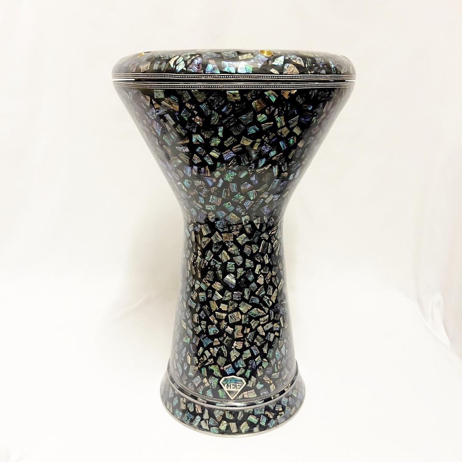 ダラブッカ 23cm 【ソンバーティ】 Gawharet-Elfan製 (ブルーパール