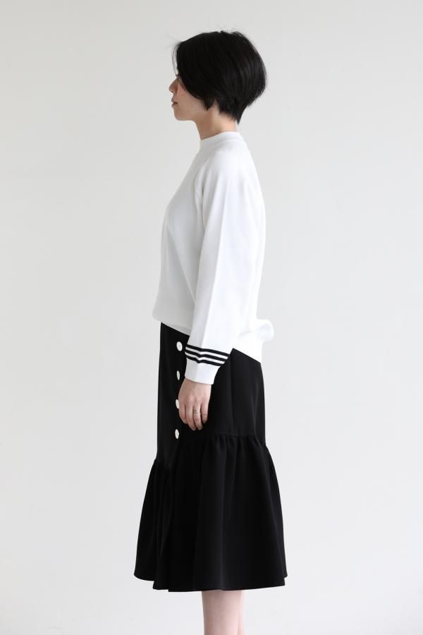 BORDERS at BALCONY(ボーダーズアットバルコニー) RAYON KNIT SWEATER