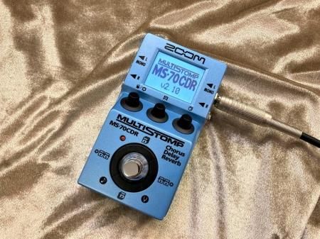 中古品 ZOOM MS-70CDR MultiStomp Chorus / Delay / Reverb Pedal