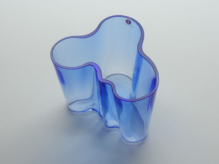 iittala/イッタラ Alvar Aalto ベース H95mm 旧ライトブルー 001|北欧