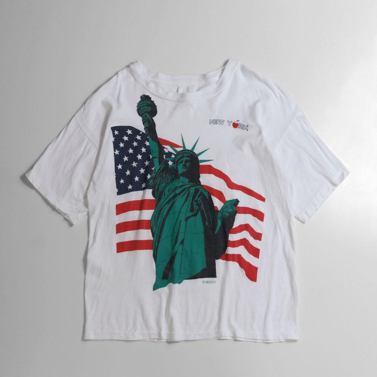 レディース] 1980s ヴィンテージ NEWYORK 自由の女神像 プリントT