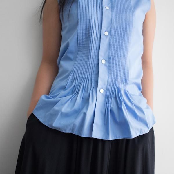 レディース] AD2004 トリコ コムデギャルソン ノースリーブフリル