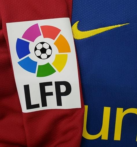 FCバルセロナ（H）06/07 長袖 ロナウジーニョ＃10 + LFP（大