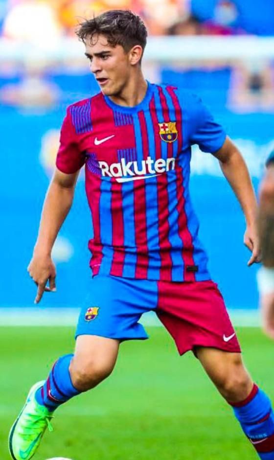 fcバルセロナ 21/22 ガビ ユニフォーム 選手支給用 NIKE FCバルセロナ