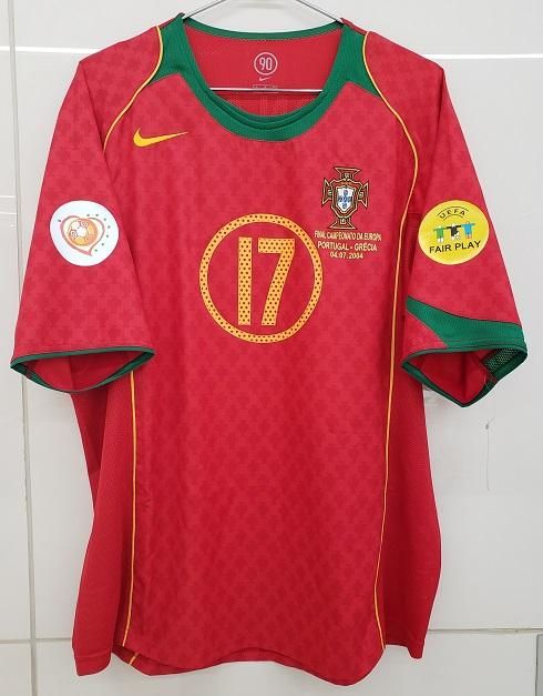 ポルトガル代表（H）EURO 2004 C,ロナウド＃17 +マッチデイ