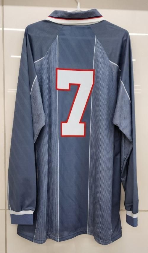 イングランド代表（A) 1996 選手支給 長袖 ベッカム＃7