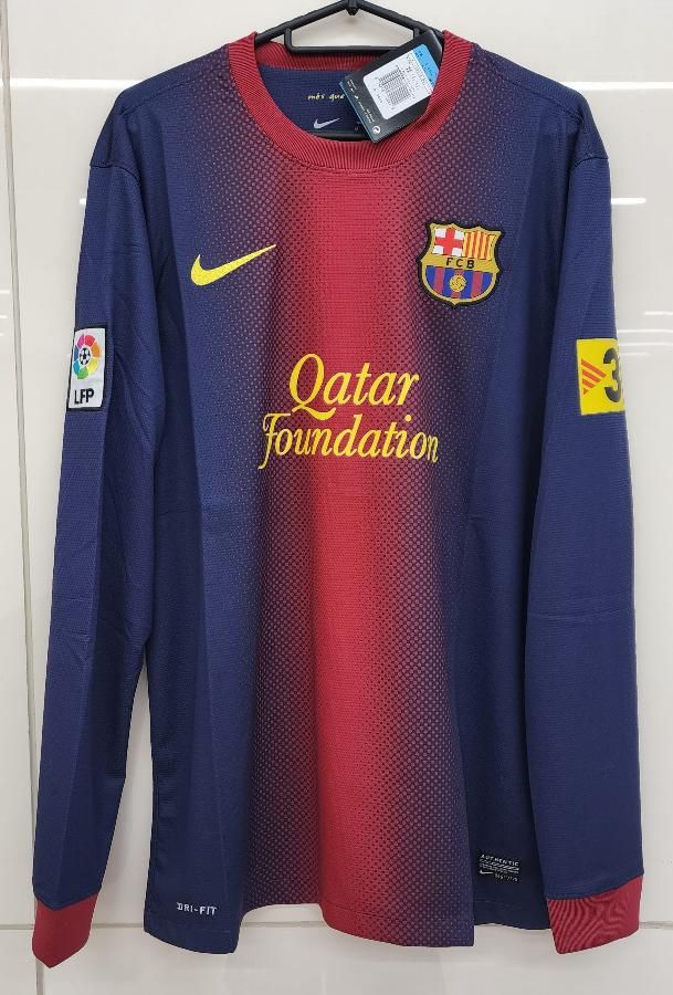 FCバルセロナ（H) 12/13 長袖 メッシ＃10