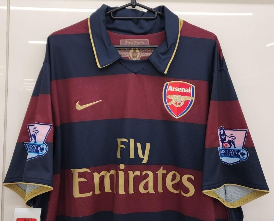 アーセナル（3rd）07/08 ファブレガス＃4 + EPLパッチ付き！