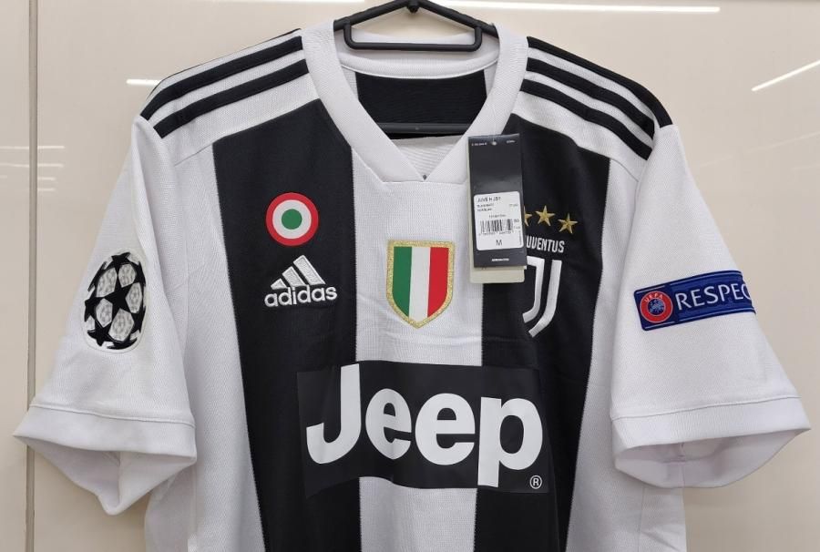 ユベントス（H）18/19 UCL用 ディバラ＃10 + パッチ4個セット！