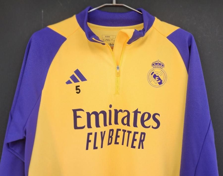 レアルマドリード トレーニングTOP | 長袖 フルスポンサー - DON VALON