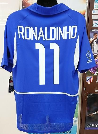 ブラジル代表 （A）日韓2002 ロナウジーニョ＃11 ＋パッチ付！