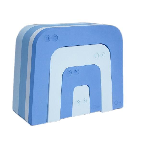 Bornelund ボーネルンド］bObles ボブルス アリクイ4個セット ブルー