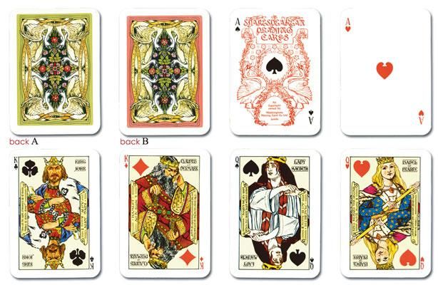 クラシカルな絶版トランプ】シェイクスピア シングル - タロットカード