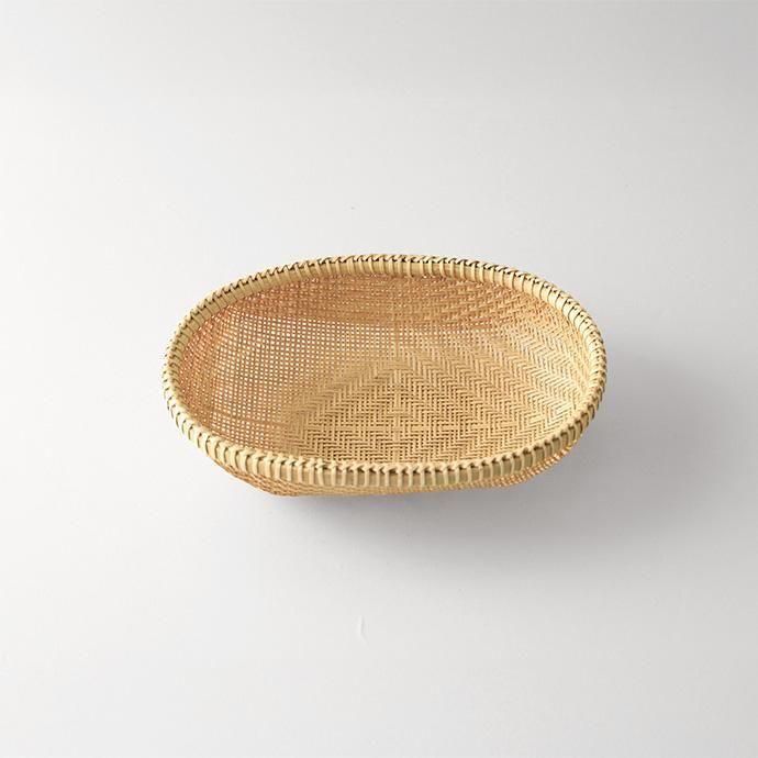 松野屋［ベトナムザル］深ザル楕円 小 26cm - ハシュケ［hushykke］