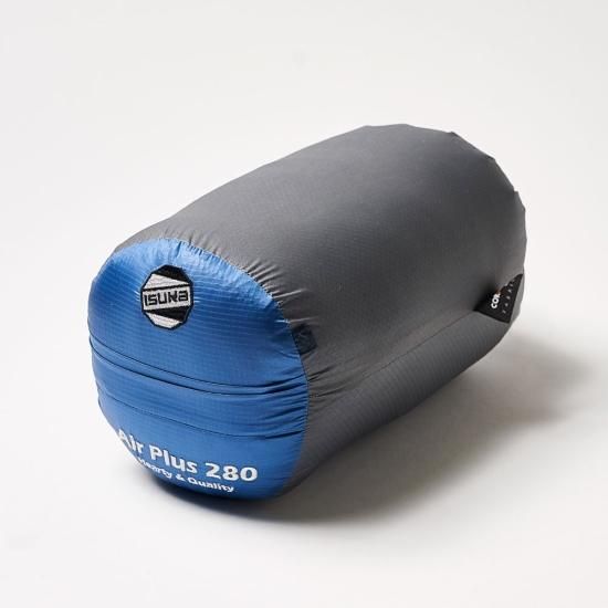 イスカ ISUKA 寝袋 エアプラス280 夏用寝袋 ダウンシュラフ イスカエアー