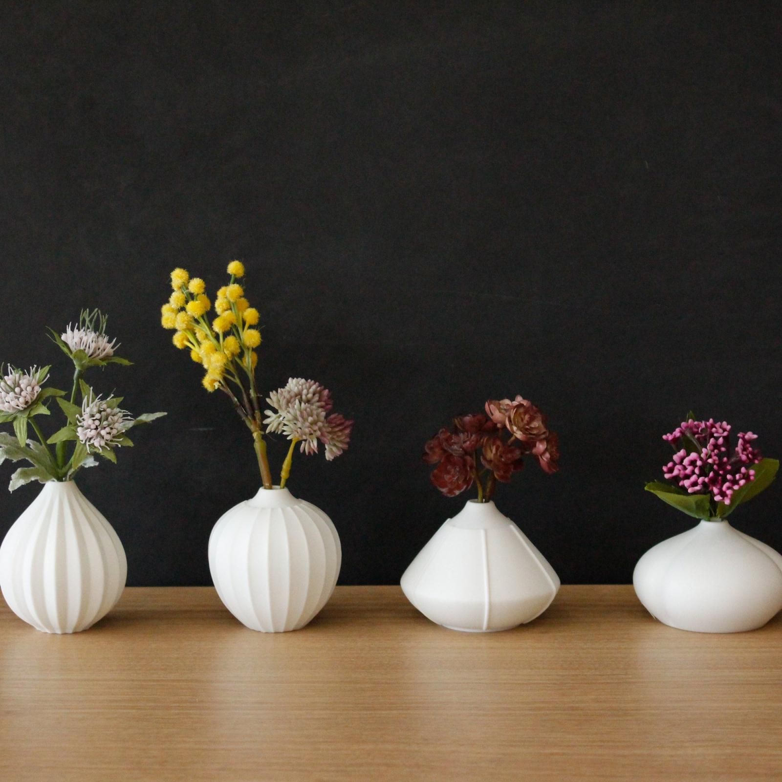 一輪挿し 三方割 - 有田焼窯元 やま平窯 公式オンラインショップ