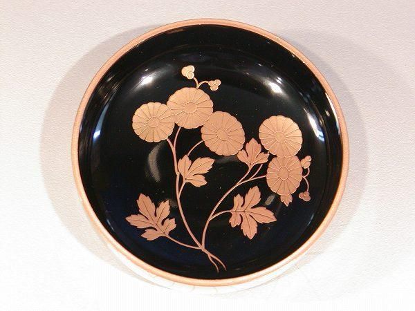 茶道具 平棗 菊桐蒔絵、 塚本規義作 - 茶道具 販売の佐藤大観堂