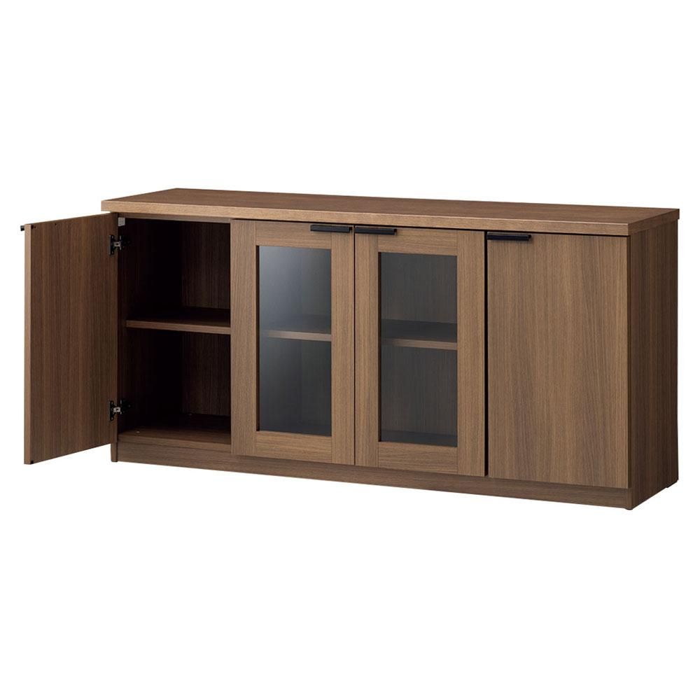 ウチダ サイドボード（開き戸） 6-320-3140 【幅1600×奥行450×高さ