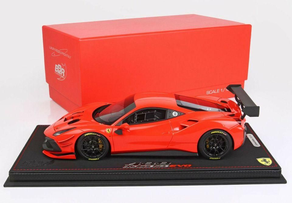 1/18 BBR Ferrari 488 Challenge EVO 2020 Rosso Kessel - 【MR BBR