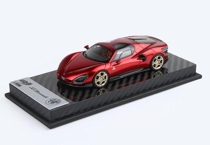 1/43 BBR Alfa Romeo 33 Stradale Rosso Villa Este Special box