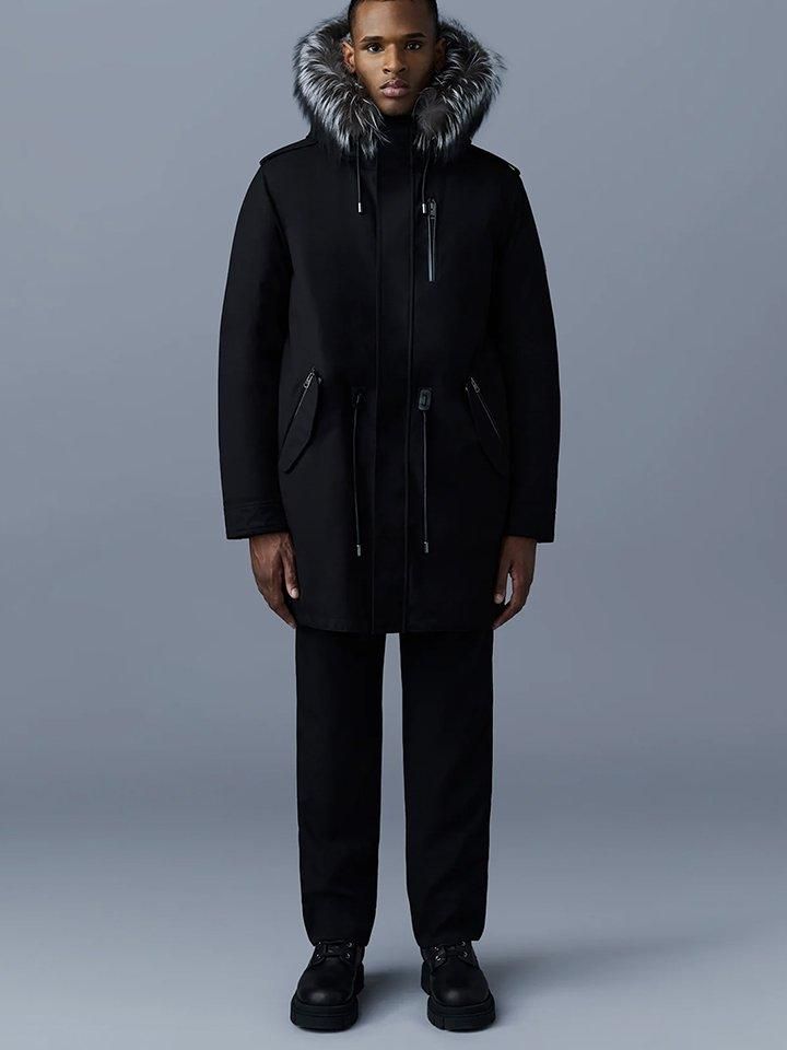 MACKAGE (マッカージュ) メンズ MORITZ-X フォックスファー モッズ