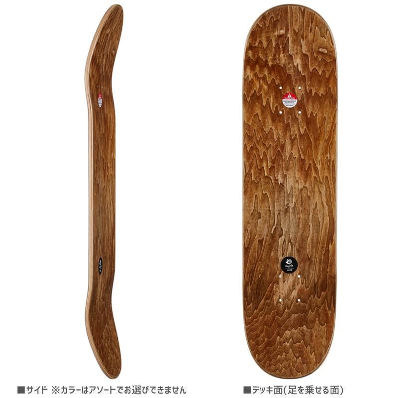 マゼンタ MAGENTA スケートボード デッキ BIG BRUSH TEAM WOOD DECK