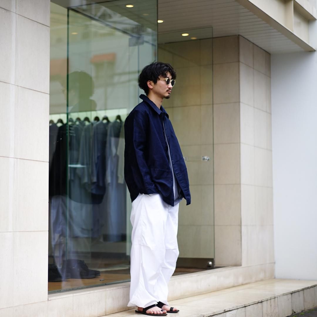 outil(ウティ)veste thiers (OV-T014-1)/B.Indigo