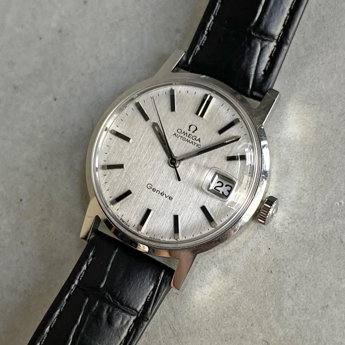 OMEGA GENEVE（オメガ ジュネーブ）グレーダイヤル デイト付 Cal.1481