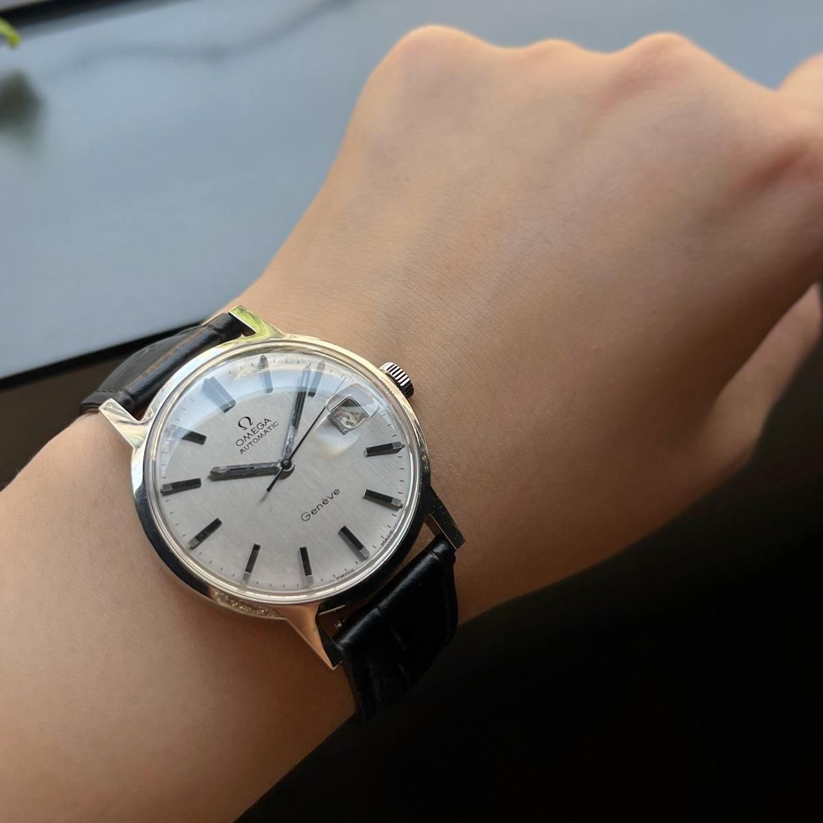 OMEGA GENEVE（オメガ ジュネーブ）グレーダイヤル デイト付 Cal.1481