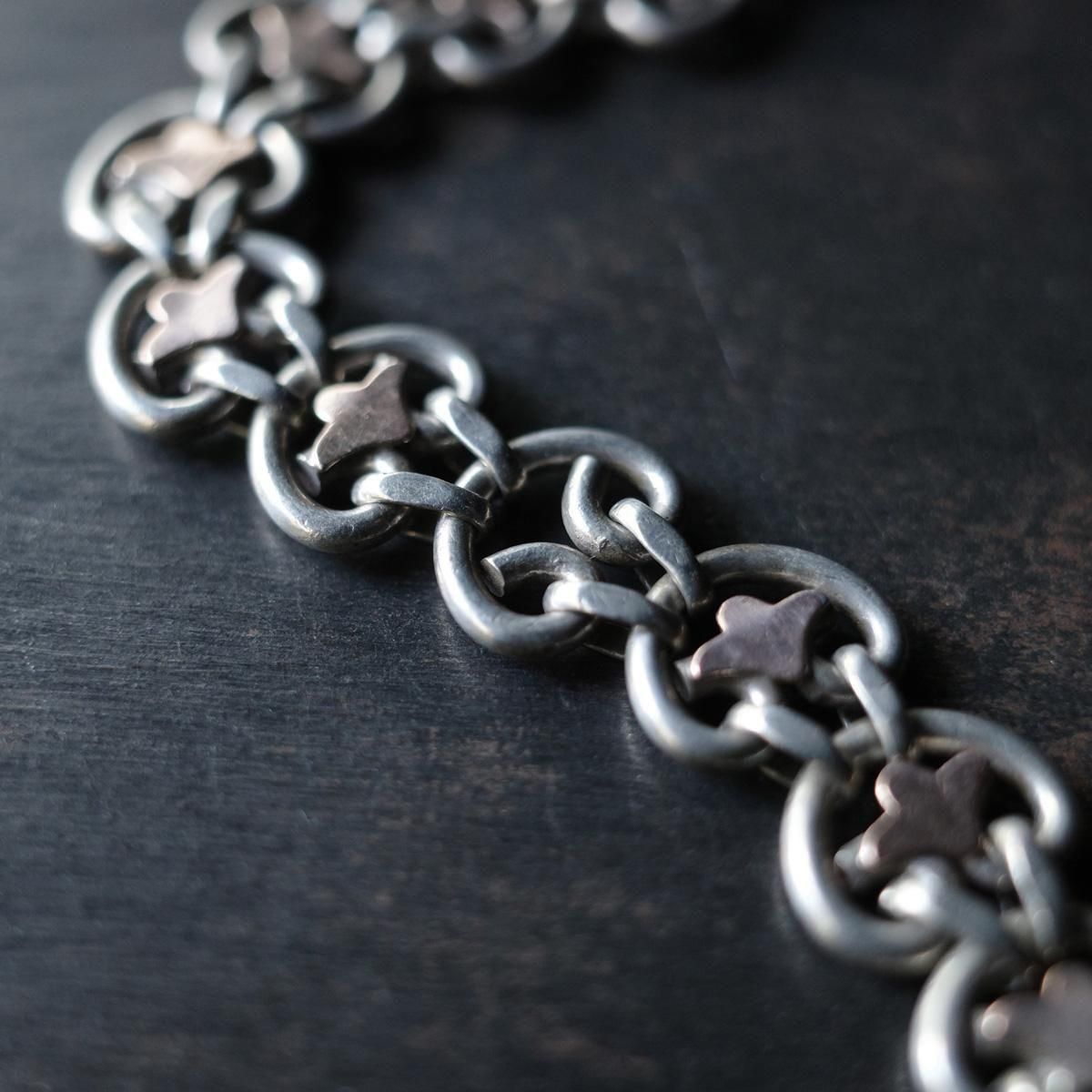 ベルエポック シルバー ヴェルメイユ チャーム ブレスレット（Belle